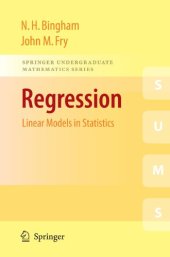 book Regression: Linear models in statistics