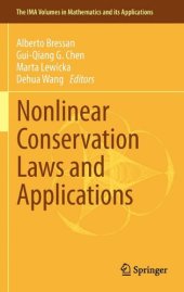 book Nonlinear conservation laws and applications