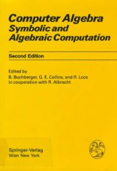 book Computer Algebra: Symbolic and Algebraic Computation