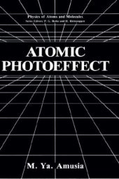 book Atomic photoeffect