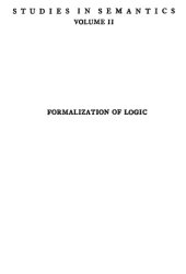 book Formalization of logic