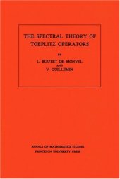 book The spectral theory of Toeplitz operators