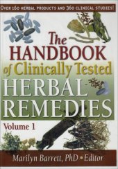 book The handbook of clinically tested herbal remedies
