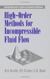 book High-order methods for incompressible fluid flow