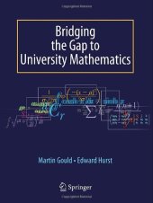 book Bridging the gap to university mathematics