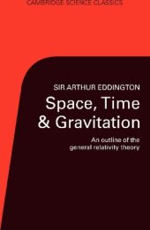 book Space, Time and Gravitation: An Outline of the General Relativity Theory