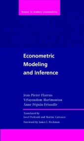 book Econometric modeling and inference