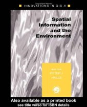 book Spatial Information and the Environment