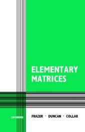 book Elementary matrices and some applications to dynamics and diff. eq.