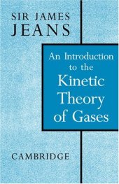 book An introduction to the kinetic theory of gases