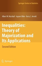 book Inequalities: Theory of majorization and its applications