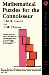 book Mathematical puzzles for the connoisseur