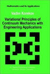 book Variational principles of continuum mechanics: Introduction to optimal design