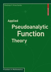 book Applied pseudoanalytic function theory