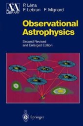 book Observational astrophysics