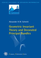book Geometric invariant theory and decorated principal bundles