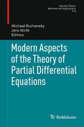 book Modern aspects of the theory of partial differential equations