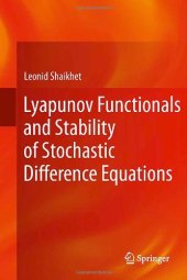book Lyapunov functionals and stability of stochastic difference equations