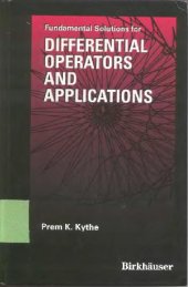 book Fundamental Solutions for Differential Operators and Applications