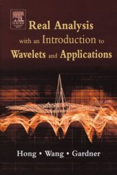 book Real analysis with an introduction to wavelets