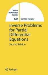 book Inverse Problems for Partial Differential Equations