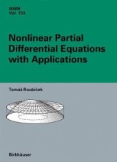 book Nonlinear Partial Differential Equations with Applications