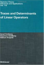 book Traces and Determinants of Linear Operators