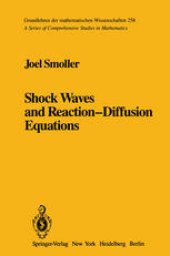 book Shock Waves and Reaction—Diffusion Equations