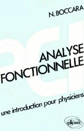 book Analyse fonctionnelle : une introduction pour physiciens