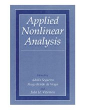 book Applied nonlinear analysis