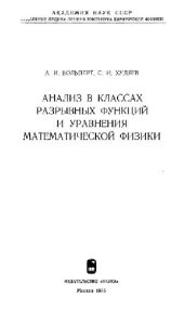 book Анализ в классах разрывных функций