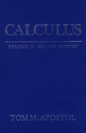 book Calculus, Volume II: Multi-Variable Calculus and Linear Algebra, with Applications to Differential Equations and Probability