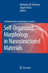 book Self-Organized Morphology in Nanostructured Materials