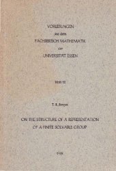 book On the Structure of a Representation of a Finite Solvable Group