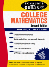 book Schaum's Outline of 1st Year College Mathematics