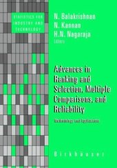 book Advances in Ranking and Selection, Multiple Comparisons, and Reliability