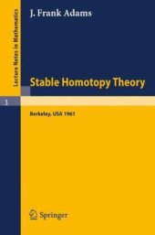 book Stable Homotopy Theory