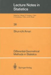 book Differential-Geometrical Methods in Statistics