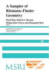 book A sampler of Riemann-Finsler geometry