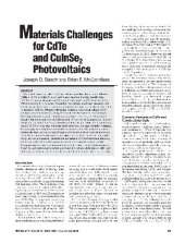 book Materials Challenges for CdTe and CuInSe2 Photovoltaics