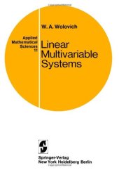 book Linear multivariable systems