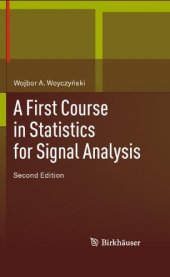 book A first course in statistics for signal analysis