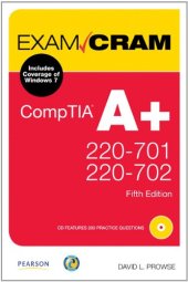 book CompTIA A+ 220-701 and 220-702 Exam Cram (5th Edition)