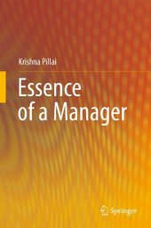 book Essence of a Manager