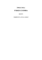 book Parizs gyomra