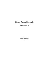 book Linux From Scratch V6.5