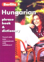 book Hungarian Phrase Book & Dictionary (Berlitz Phrase Books)