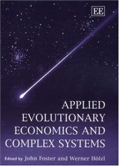 book Applied Evolutionary Economics and Complex Systems