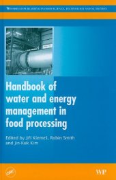 book Handbook of Water and Energy Management in Food Processing