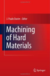 book Machining of Hard Materials